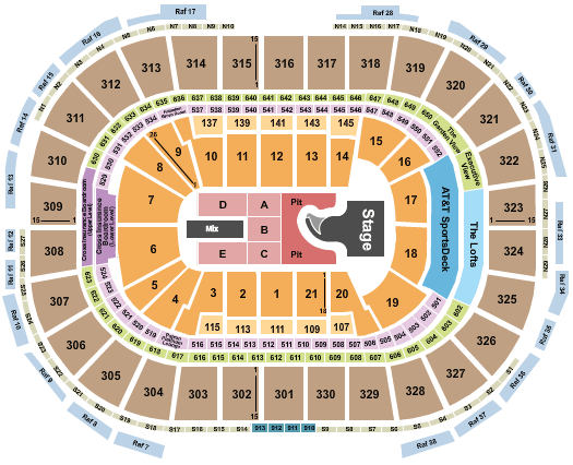 TD Garden Megan Moroney Seating Chart